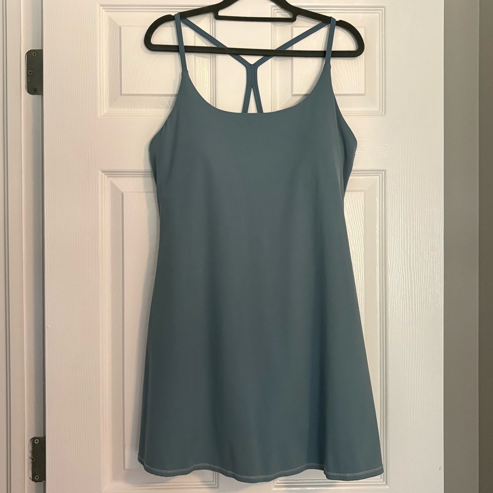 Halara Athletic Dress W/ Built In Bra And Shorts